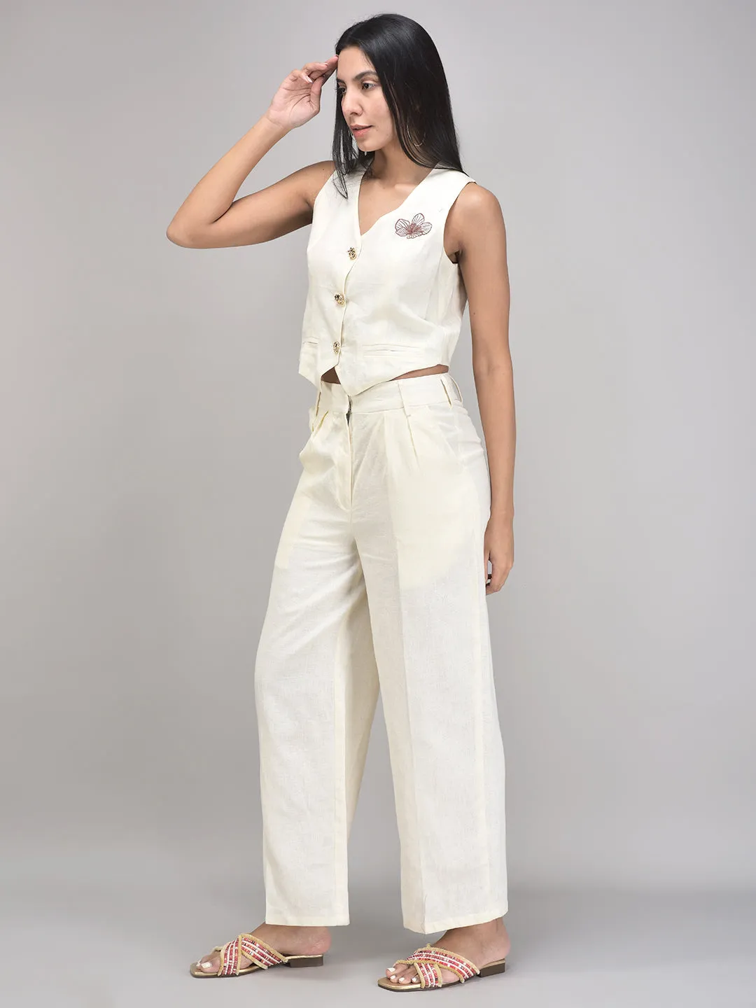 AMBER LINEN CO ORD SET