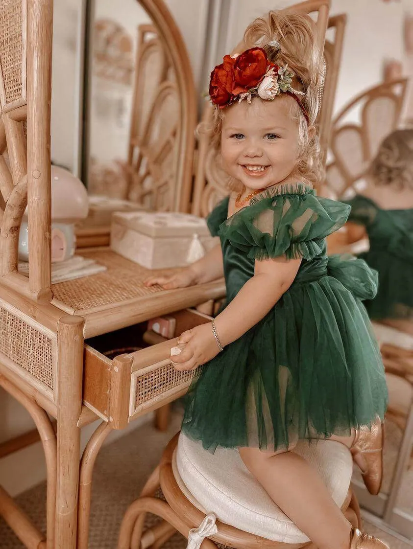 Clara baby floral headband