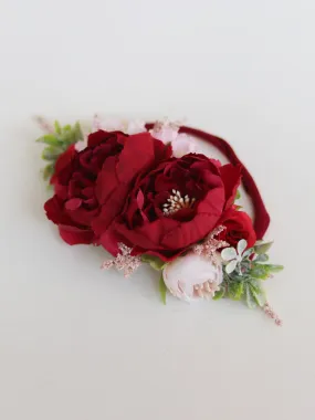 Clara baby floral headband
