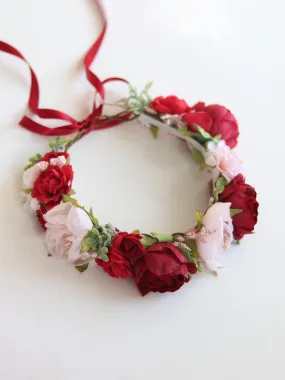 Clara flower crown