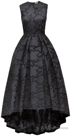 Floral Black Sleeveless Applique new fashion 2025 Homecoming Dresses
